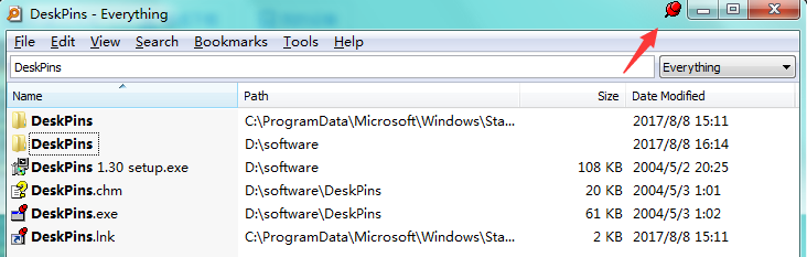 DeskPins software topmost 窗口置顶 软件
